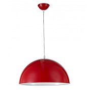 Светильник подвесной Massimo E 1.3.P1 R Arti Lampadari красный 1 лампа, основание красное в стиле современный 