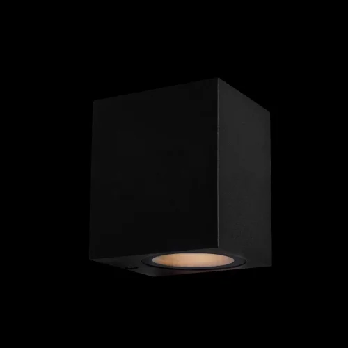 Настенный светильник Eterno 100007/A LOFT IT уличный IP54 чёрный 1 лампа, плафон чёрный в стиле современный хай-тек GU10 фото 2