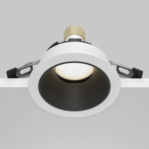 Светильник точечный Share DL051-U-1WB Maytoni белый чёрный 1 лампа, основание белое в стиле современный хай-тек  фото 6
