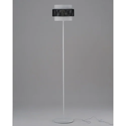 Торшер Gela V10488-1F Moderli  белый 1 лампа, основание белое в стиле современный
 фото 3