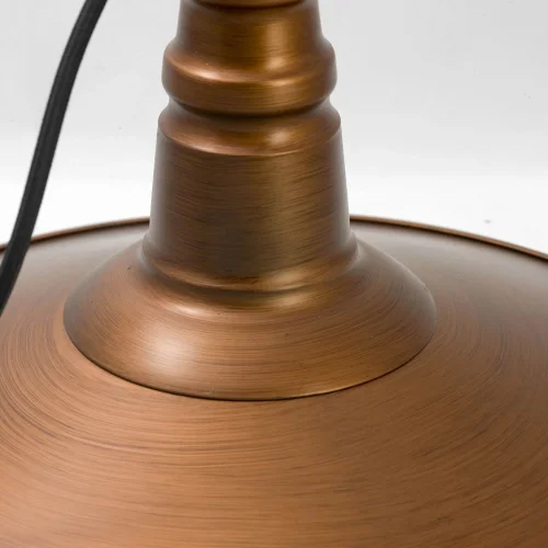 Светильник подвесной лофт Massapequa GRLSP-9697 Lussole медь 1 лампа, основание медь в стиле лофт  фото 3
