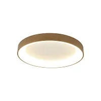 Светильник потолочный LED Niseko 8032 Mantra коричневый бежевый белый 1 лампа, основание бежевое белое коричневое в стиле модерн 