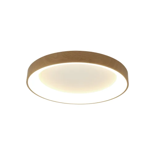 Светильник потолочный LED Niseko 8032 Mantra белый бежевый коричневый 1 лампа, основание коричневое белое бежевое в стиле современный 