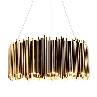 Люстра подвесная Delightfull 84750-22 ImperiumLoft золотая на 20 ламп, основание золотое в стиле арт-деко модерн лофт 