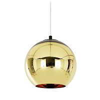Светильник подвесной LOFT2024-D LOFT IT золотой 1 лампа, основание золотое в стиле современный шар