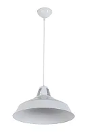 Светильник подвесной Faustino E 1.3.P1 W Arti Lampadari белый 1 лампа, основание белое в стиле современный 