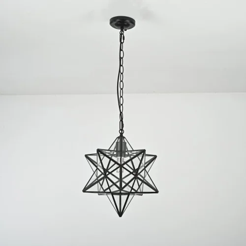 Светильник подвесной Star 189644-26 ImperiumLoft серый 1 лампа, основание чёрное в стиле современный  фото 11