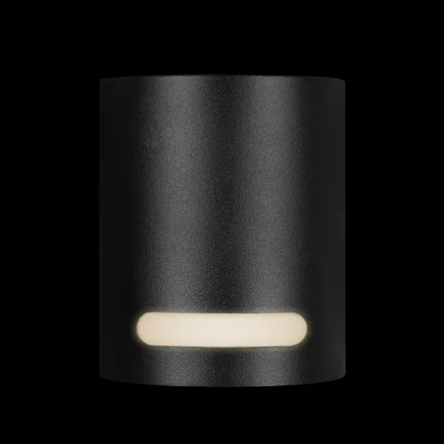 Настенный светильник Stema 100012/A LOFT IT уличный IP54 чёрный 1 лампа, плафон чёрный в стиле современный хай-тек GU10 фото 6