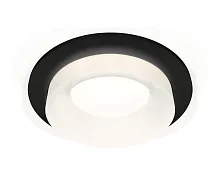 Светильник точечный Techno spot XC7622044 Ambrella light белый 1 лампа, основание чёрное в стиле современный 
