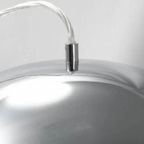 Светильник подвесной LSP-9972 Lussole хром 1 лампа, основание хром в стиле современный  фото 5