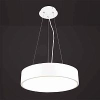 Светильник подвесной LED CUMBUCO 5508+5515 Mantra белый 1 лампа, основание белое в стиле минимализм современный 