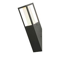 Настенный светильник Later 3036-1W Favourite уличный IP65 чёрный 1 лампа, плафон прозрачный в стиле современный GU10