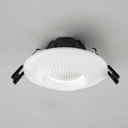 Светильник точечный LED Боска CLD041NW0 Citilux белый 1 лампа, основание белое в стиле классический  фото 2