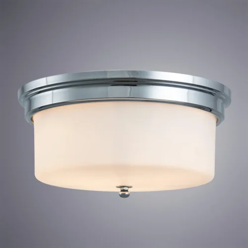 Светильник потолочный Alonzo A1735PL-3CC Arte Lamp белый 3 лампы, основание хром в стиле современный  фото 2