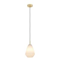 Светильник подвесной Caprarola 900812 Eglo коричневый 1 лампа, основание матовое латунь в стиле современный 