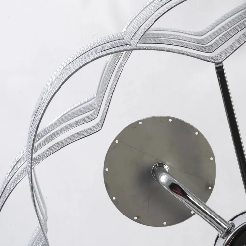 Люстра подвесная LSL-3407-05 Lussole прозрачная на 5 ламп, основание хром в стиле современный  фото 3