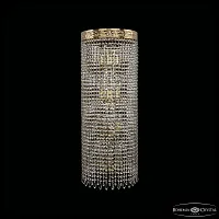 Бра 83401B/30IV-75 G Drops Bohemia Ivele Crystal прозрачный 12 ламп, основание золотое в стиле современный классический r