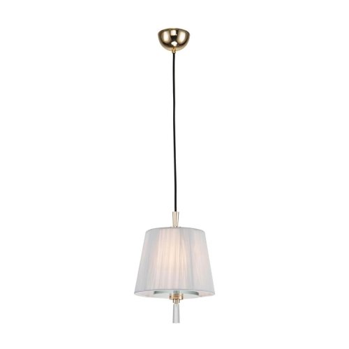 Светильник подвесной Sade 2690-1P Favourite серый 1 лампа, основание золотое в стиле арт-деко  фото 4