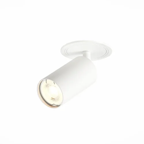 Светильник точечный Dario ST303.508.01 ST-Luce белый 1 лампа, основание белое в стиле современный хай-тек  фото 3