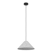 Светильник подвесной Alsager 43984 Eglo серый 1 лампа, основание чёрное в стиле современный 