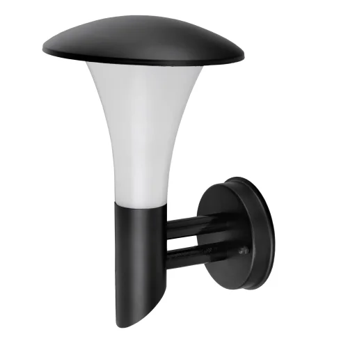 Настенный светильник LED Arroto 378647 Lightstar уличный IP55 чёрный 1 лампа, плафон чёрный белый в стиле современный LED