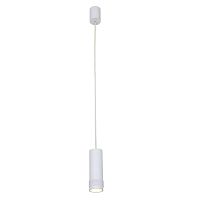 Светильник подвесной Kinescope 2453-1P Favourite белый 1 лампа, основание белое в стиле модерн трубочки
