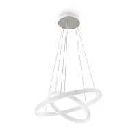 Светильник подвесной LED Rim MOD058PL-L55WK Maytoni белый 1 лампа, основание белое в стиле модерн хай-тек минимализм кольца