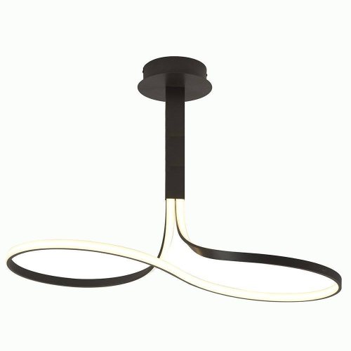Светильник потолочный LED NUR 5825 Mantra коричневый 1 лампа, основание коричневое в стиле современный 