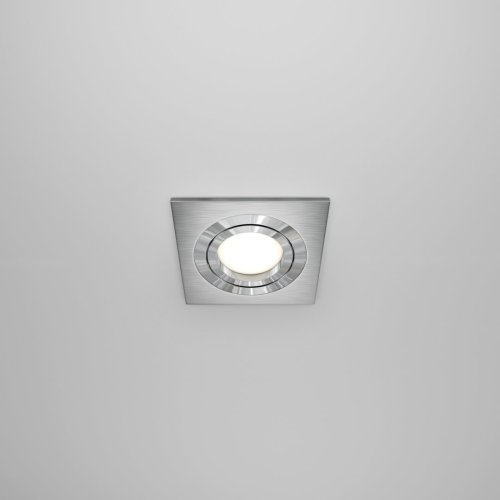 Светильник точечный Atom DL024-2-01S Maytoni серебряный 1 лампа, основание серебряное в стиле современный  фото 5
