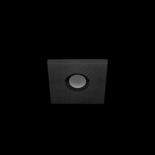 Светильник точечный Chip 10338/A Black LOFT IT чёрный 1 лампа, основание чёрное в стиле современный хай-тек квадратный фото 2