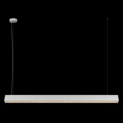 Светильник подвесной LED Vim 10318/C White LOFT IT белый 1 лампа, основание белое в стиле современный хай-тек линейный фото 2
