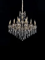 Люстра подвесная BARLETTA 122.16.8.6 antique Lucia Tucci без плафона на 30 ламп, основание бронзовое в стиле классический Люстра подвесная BARLETTA 122.16.8.6 antique Lucia Tucci без плафона на 30 ламп, основание бронзовое в стиле классический