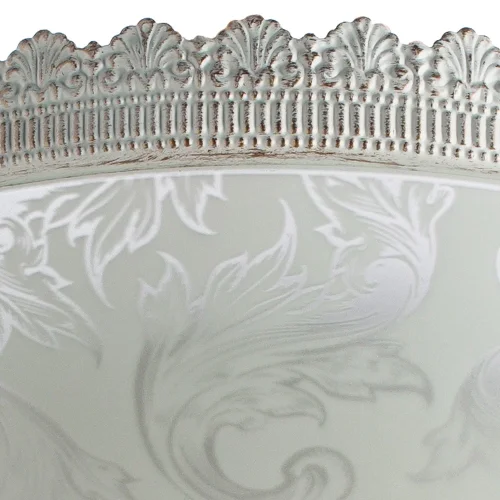 Люстра потолочная Crown A4541PL-3WG Arte Lamp белая на 3 лампы, основание белое в стиле классический  фото 3