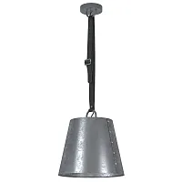 Светильник подвесной лофт Chertsey 43405 Eglo серый 1 лампа, основание серое в стиле лофт 