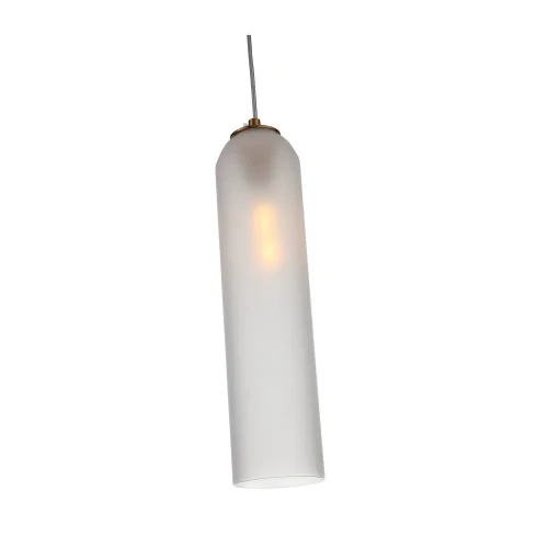 Светильник подвесной Callana SL1145.353.01 ST-Luce белый 1 лампа, основание латунь в стиле современный  фото 2