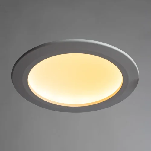 Светильник точечный LED RIFLESSIONE A7016PL-1WH Arte Lamp белый 1 лампа, основание белое в стиле современный  фото 2