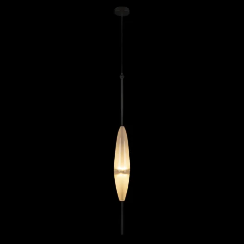 Светильник подвесной LED Venice 10223/A White LOFT IT белый 1 лампа, основание чёрное в стиле современный  фото 2
