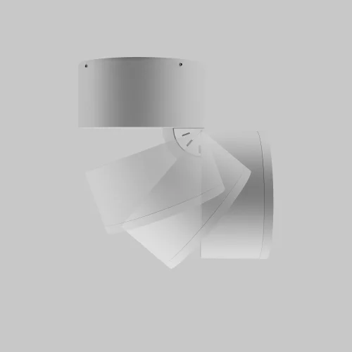 Накладной светильник LED Spin O310CL-L7W3K Maytoni уличный IP54 белый 1 лампа, плафон белый в стиле современный LED фото 4