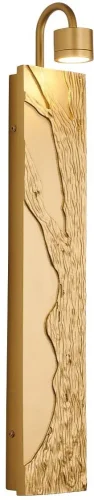 Бра LED Exemplum 4127-1W Favourite матовый золото на 1 лампа, основание матовое золото в стиле флористика кантри арт-деко 
