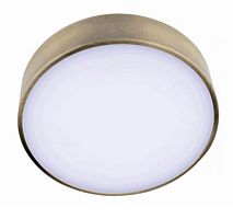 Светильник потолочный LED Evon APL.0113.29.12 Aployt белый 1 лампа, основание латунь в стиле хай-тек современный 