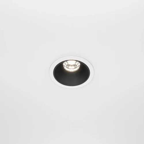 Светильник точечный Alfa LED DL043-01-10W4K-D-RD-WB Maytoni белый чёрный 1 лампа, основание белое чёрное в стиле современный  фото 4