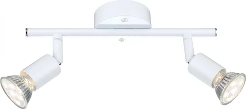 Спот с 2 лампами 57381-2L Globo белый GU10 в стиле современный 