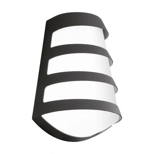 Настенный светильник LED PASAIA 95112 Eglo уличный IP44 серый 1 лампа, плафон белый в стиле современный LED