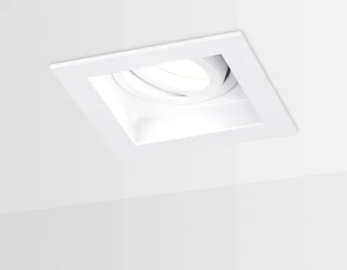 Светильник точечный TN180 Ambrella light белый 1 лампа, основание белое в стиле современный  фото 5