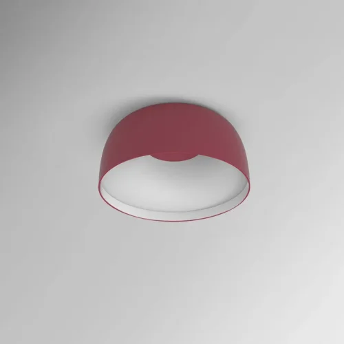 Светильник потолочный LED Djembé 184480-26 ImperiumLoft белый 1 лампа, основание красное в стиле современный скандинавский 