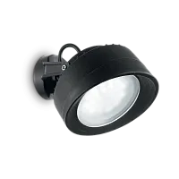 Настенный светильник TOMMY AP NERO 3000K Ideal Lux уличный IP66 чёрный 1 лампа, плафон чёрный в стиле современный GX53