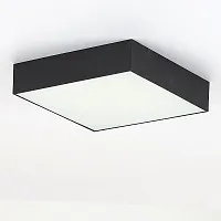 Светильник накладной LED Тао CL712X182N Citilux белый 1 лампа, основание чёрное в стиле современный квадратный