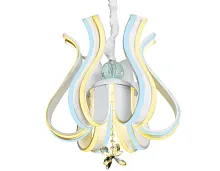 Люстра подвесная ЛЕД с пультом Лайн FL112 Ambrella light белая на 1 лампу, основание белое в стиле хай-тек с пультом Люстра подвесная ЛЕД с пультом Лайн FL112 Ambrella light белая на 1 лампу, основание белое в стиле хай-тек с пультом