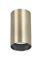 Светильник накладной CLT 015C BZ-BL Crystal Lux бронзовый 1 лампа, основание бронзовое в стиле модерн круглый