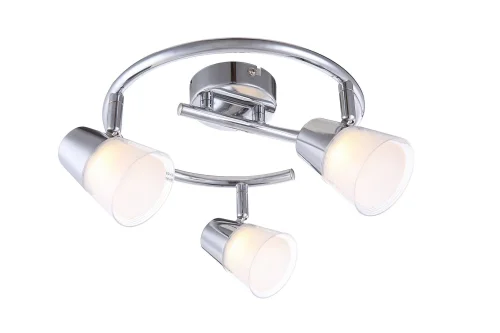 Спот С 3 лампами LED TIEKA 56185-3 Globo белый LED в стиле современный 